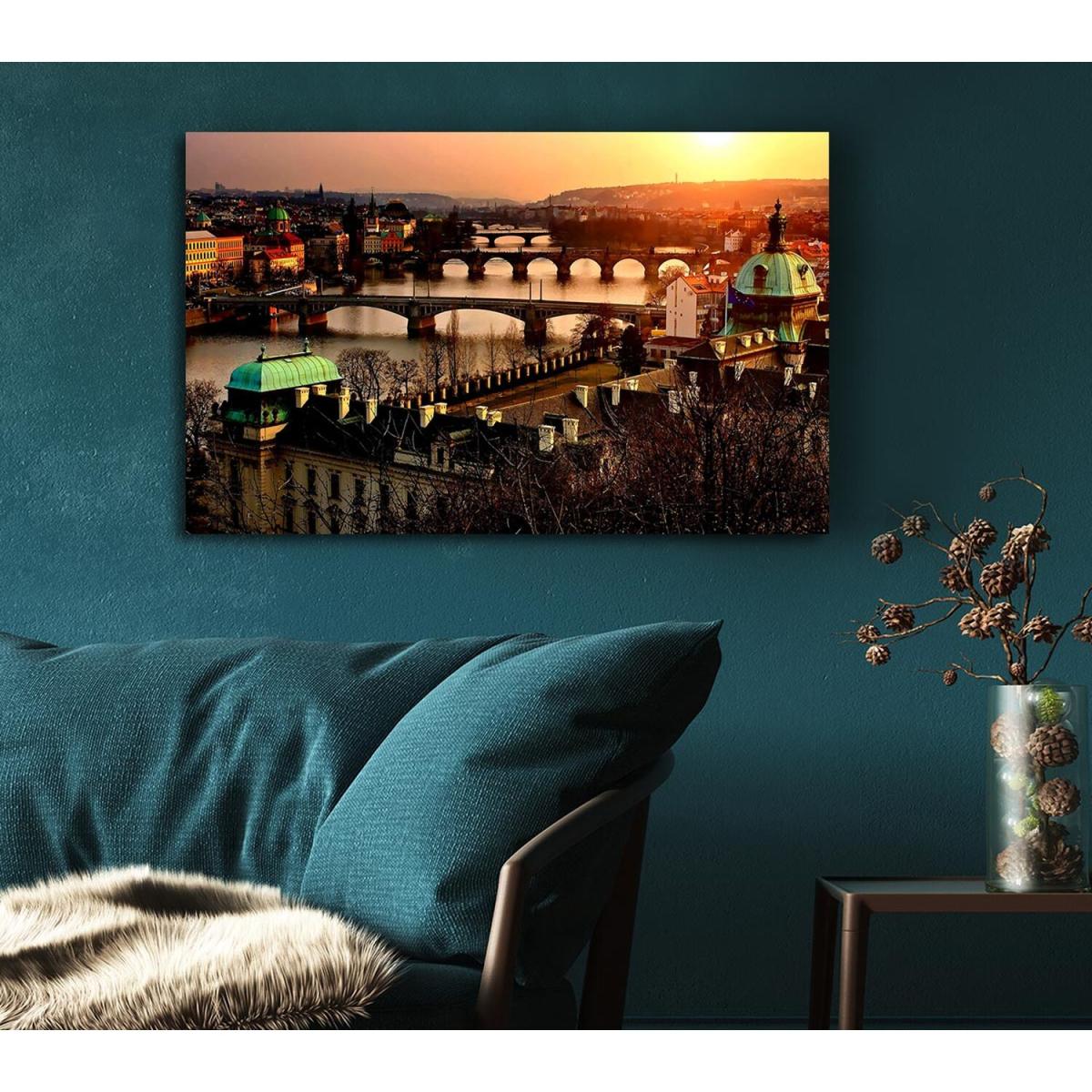 Czech Republic Scenery Canvas Print Wall Art - Yellow / 50.8cm – image 4