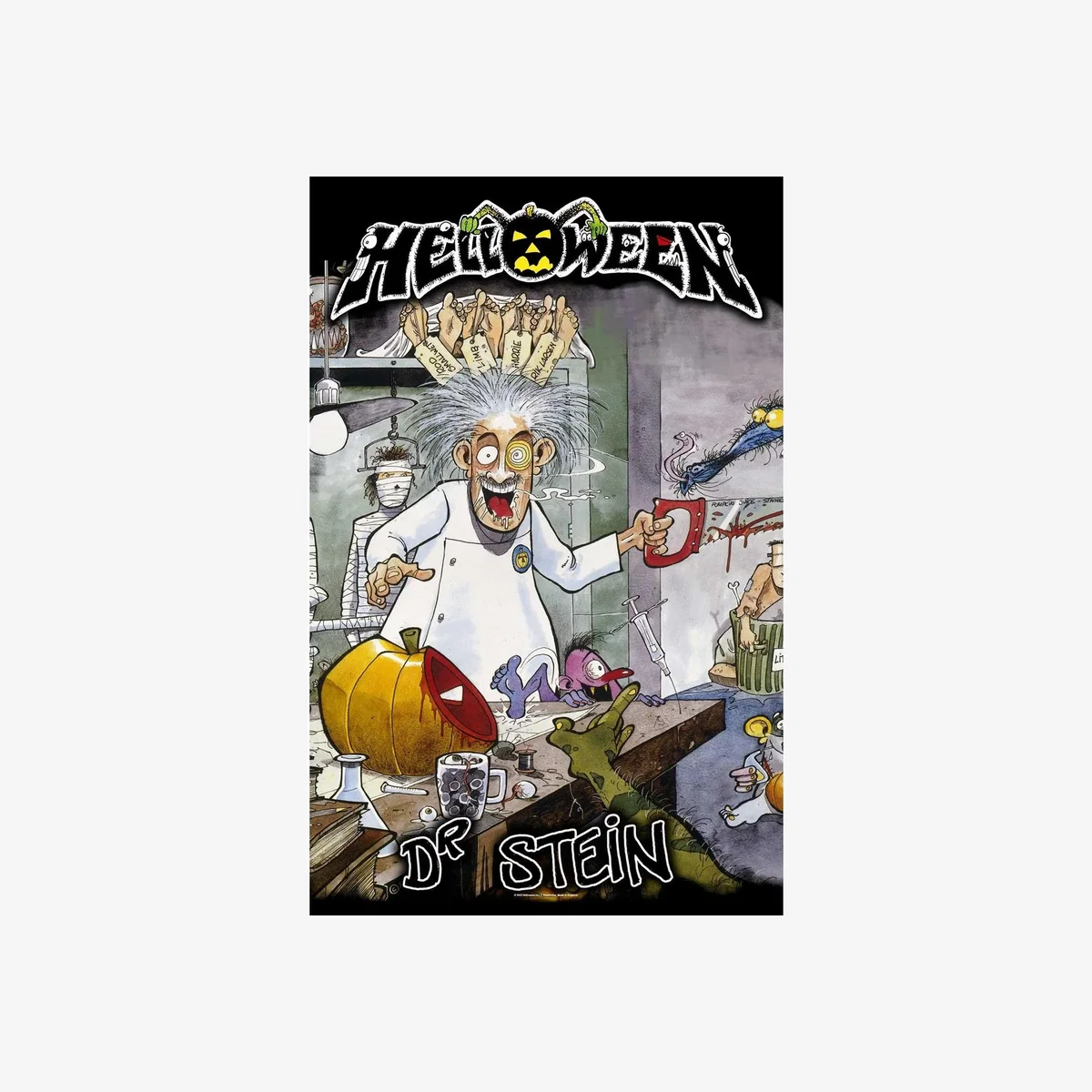 Helloween Dr. Stein Textile Poster - Multicoloured