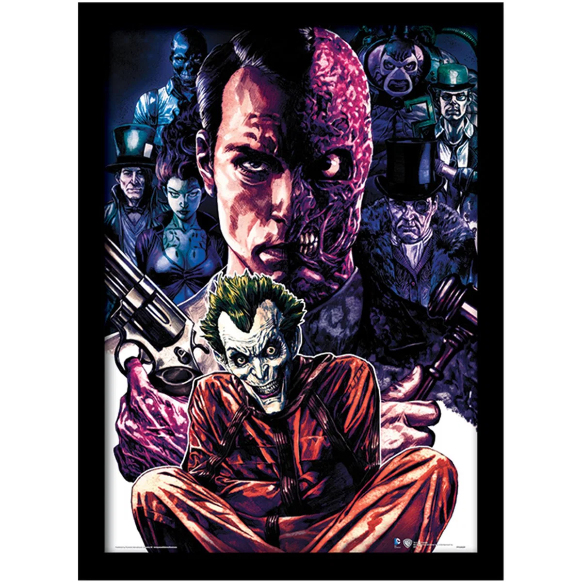 DC Comics (Criminally Insane) Framed Print – image 2