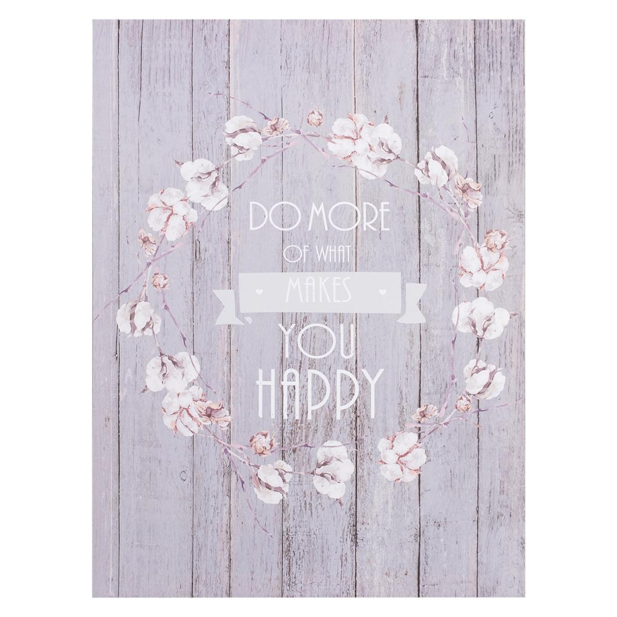 Cotton Wreath Slogan Canvas – image 2