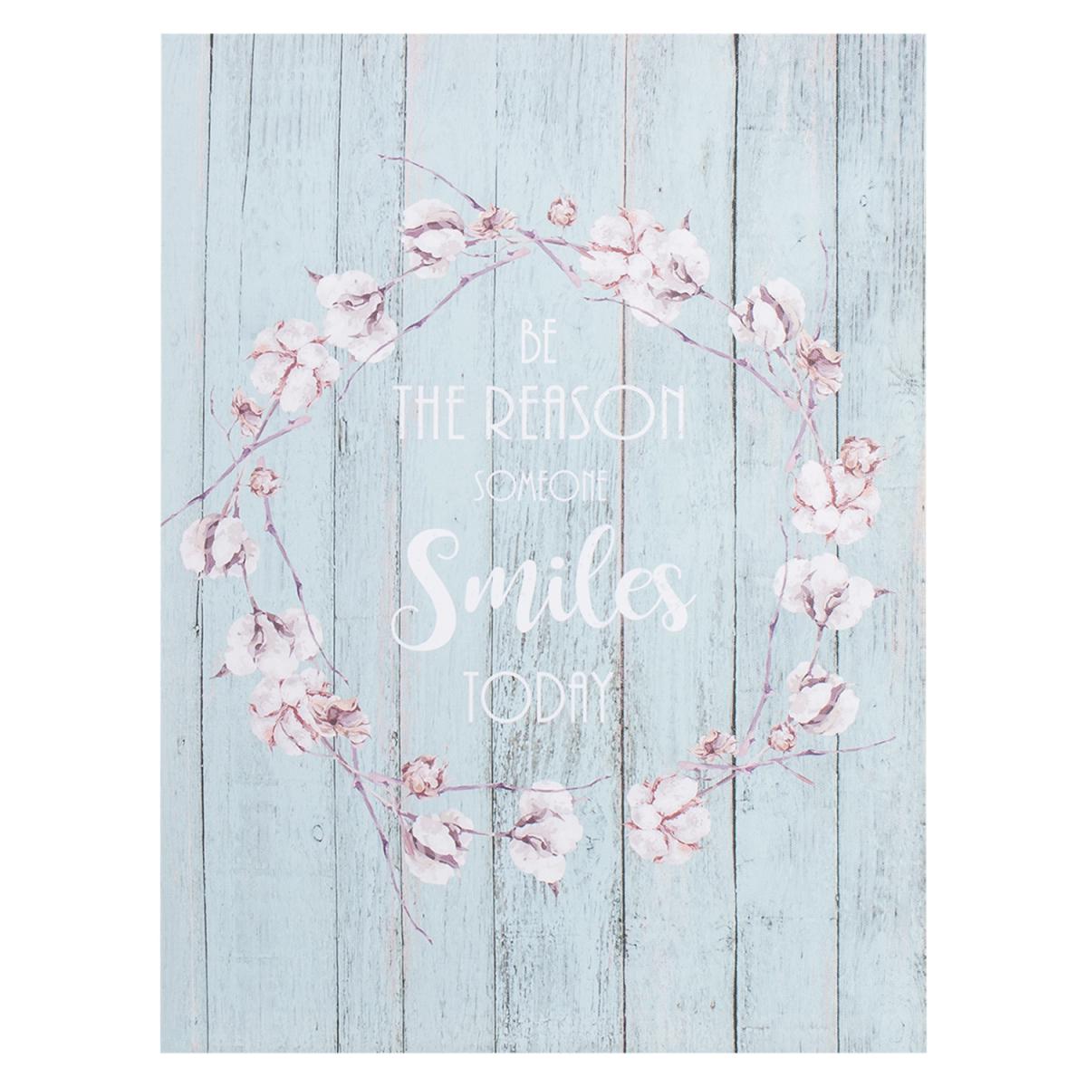 Cotton Wreath Slogan Canvas – image 3