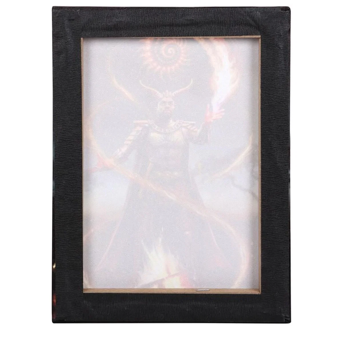 Fire Element Wizard Canvas Plaque by Anne Stokes - Black – image 2