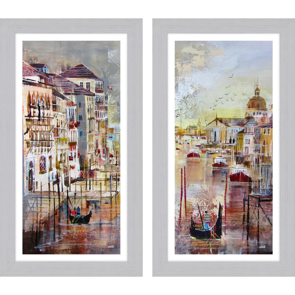 N.Karsan Venice Scene Framed Print – image 2