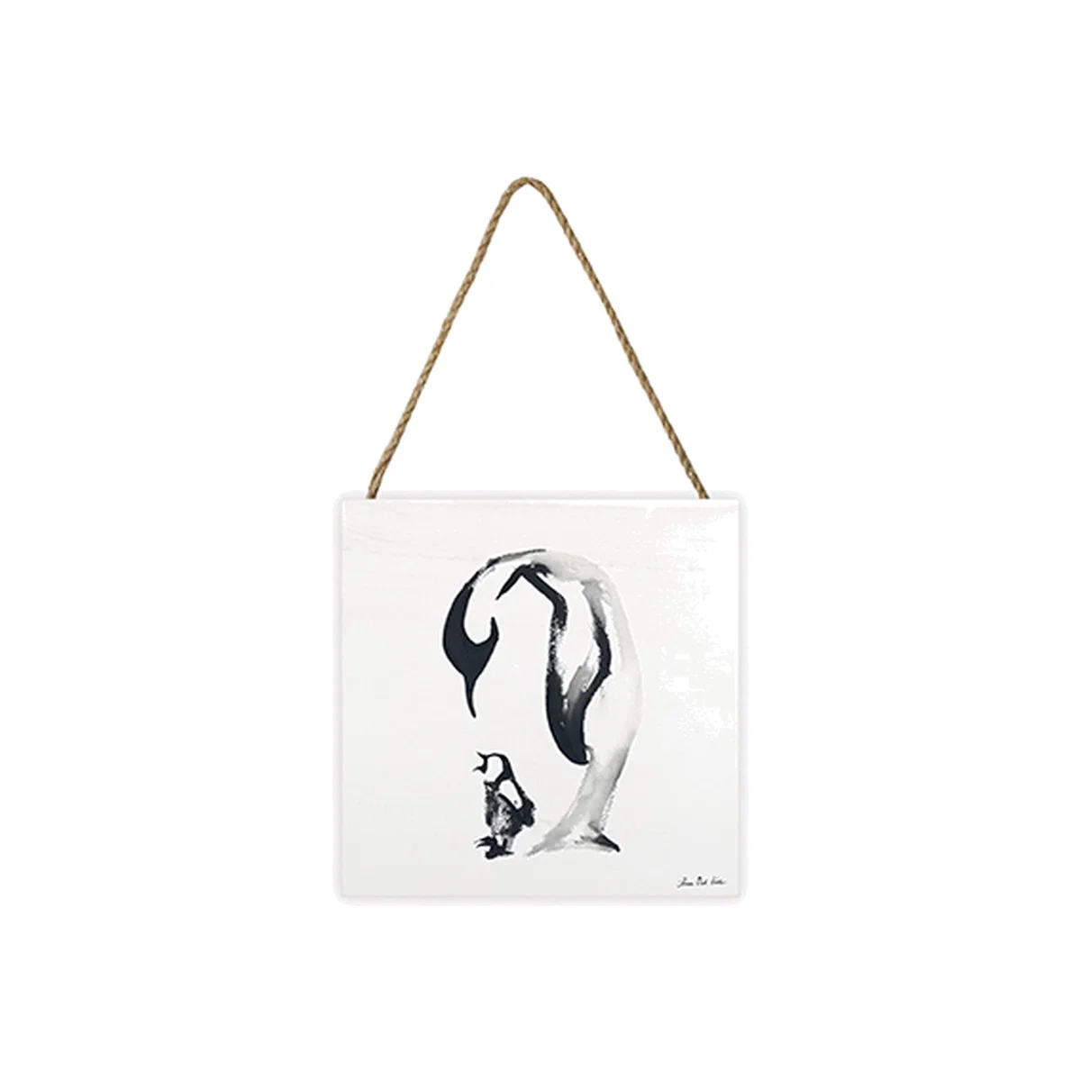 Aimee Del Valle (Mother Me) Wooden Block - White – image 1