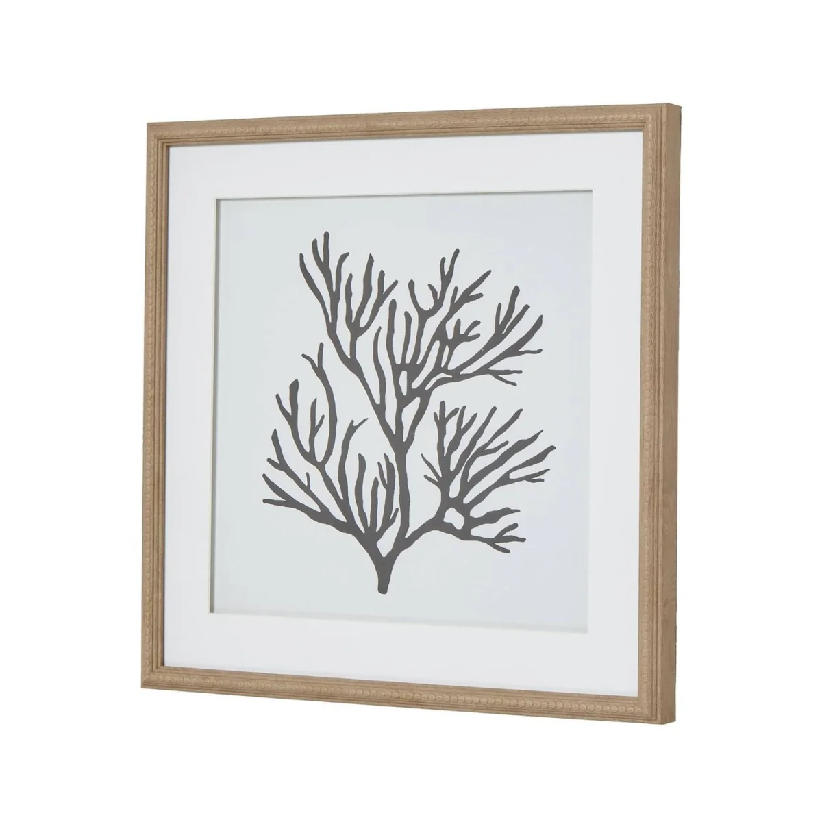 Hill Interiors Reef Coral Framed Print - Brown/White/Black – image 2