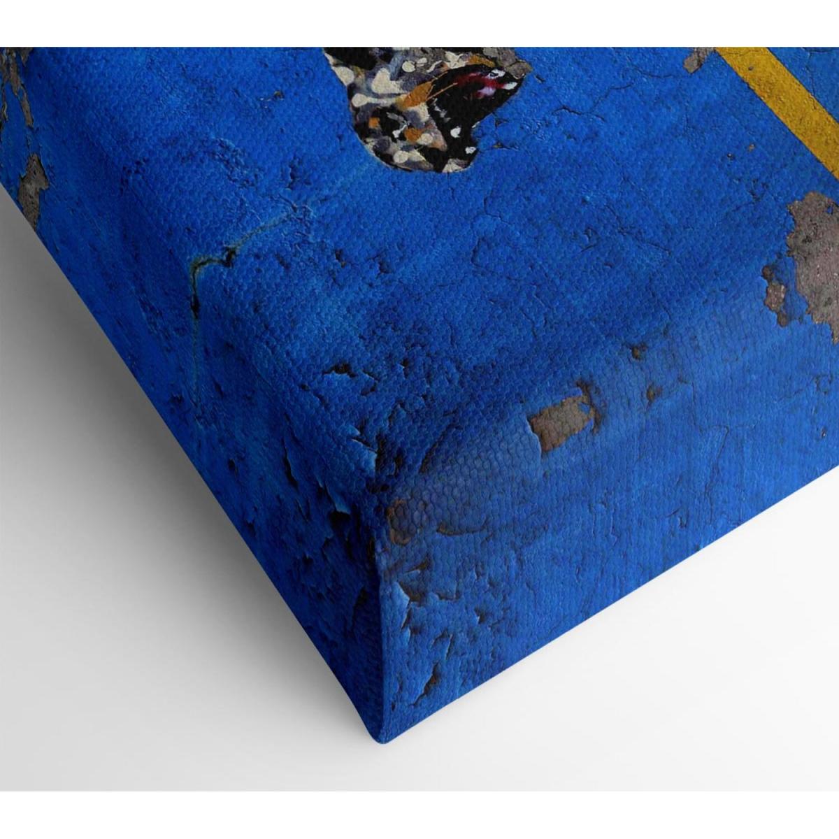 Blue Leopard - Yellow / Small 14 x 20 Inches – image 2