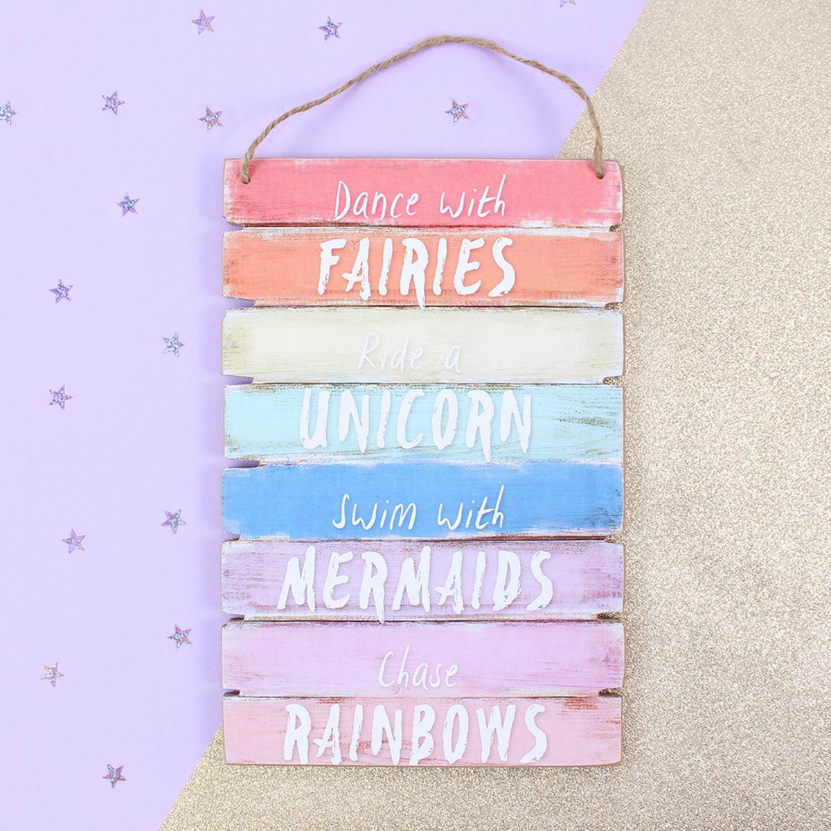 Dance With Fairies Plaque - Multi colour – image 1