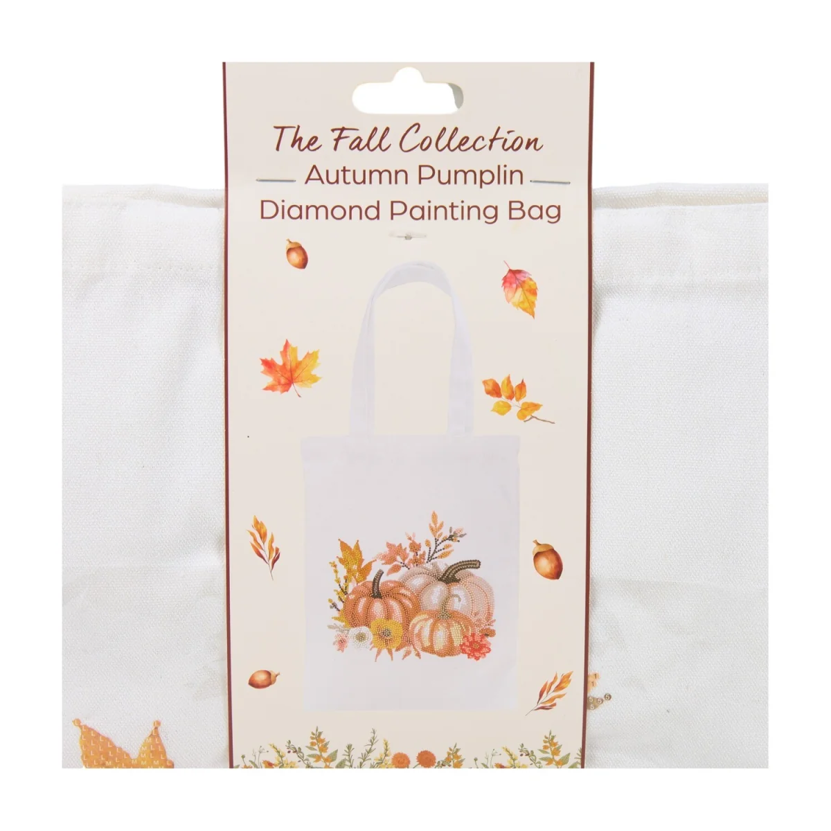 Autumn Pumpkin Diamond Painting Bag – image 2