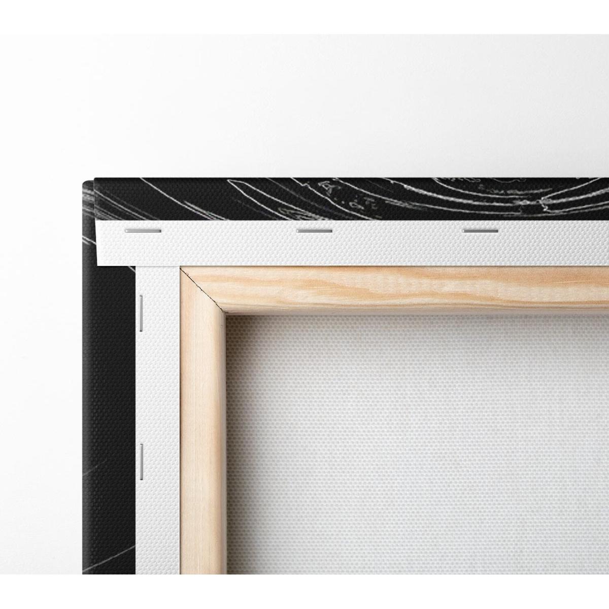 Ripples Canvas Print Wall Art - Yellow / 35.56cm – image 3