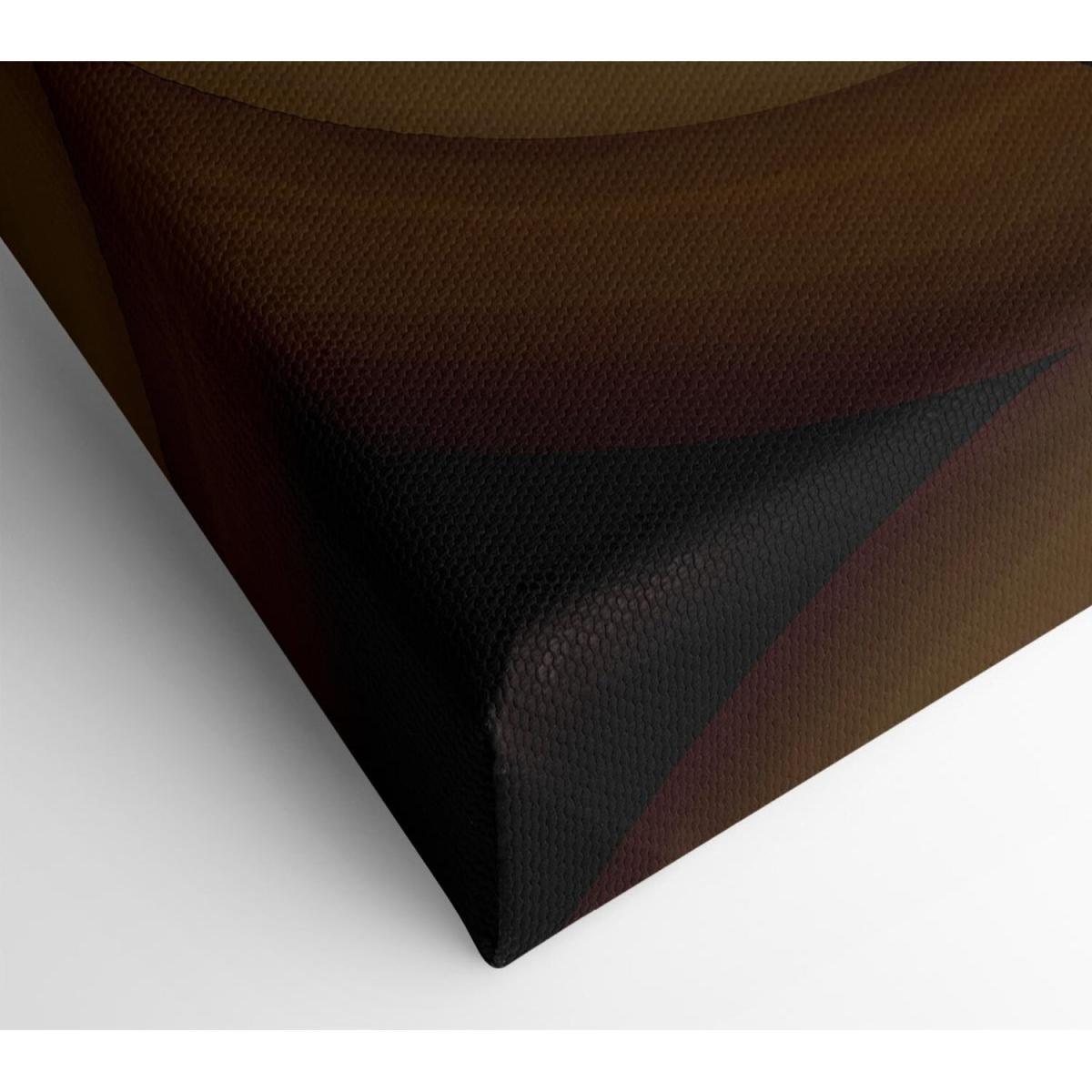 Chocolate Rainbow Horizon Canvas Print Wall Art - Yellow / 81.28cm – image 2
