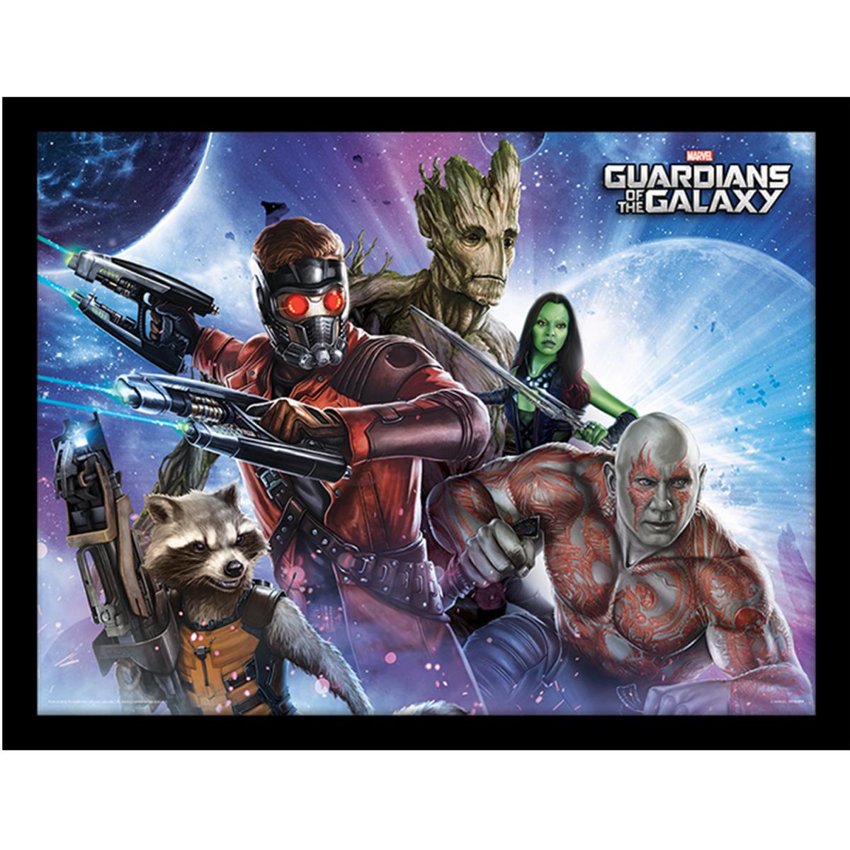 Guardians Of The Galaxy (Team) Framed Print – image 2