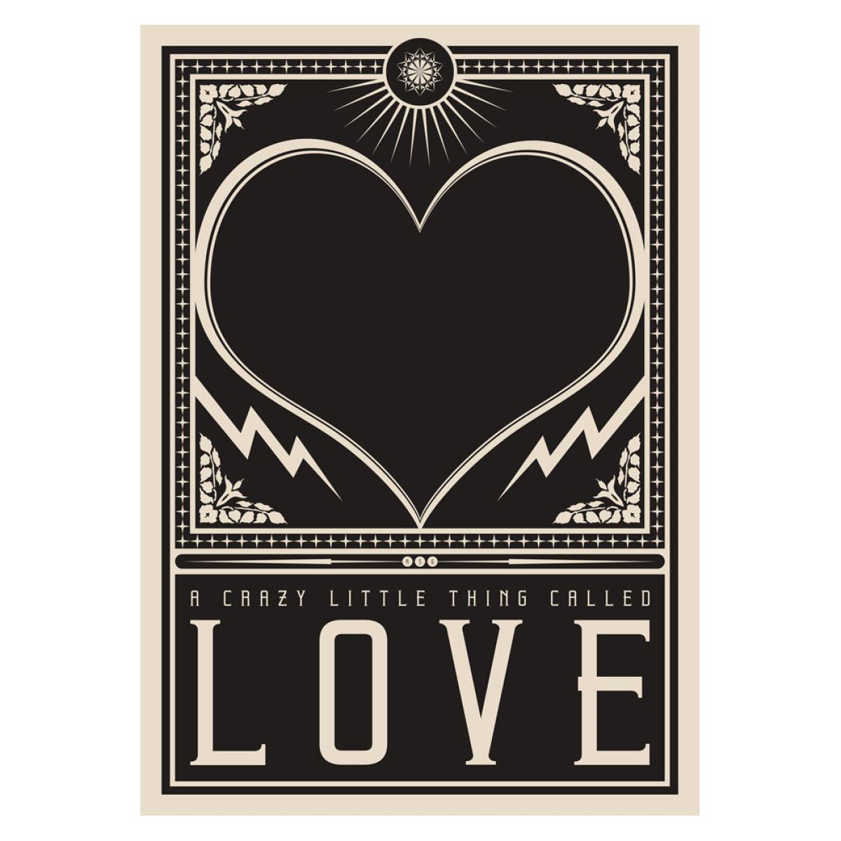 Unframed Crazy Little Thing Called Love Art Print – image 2