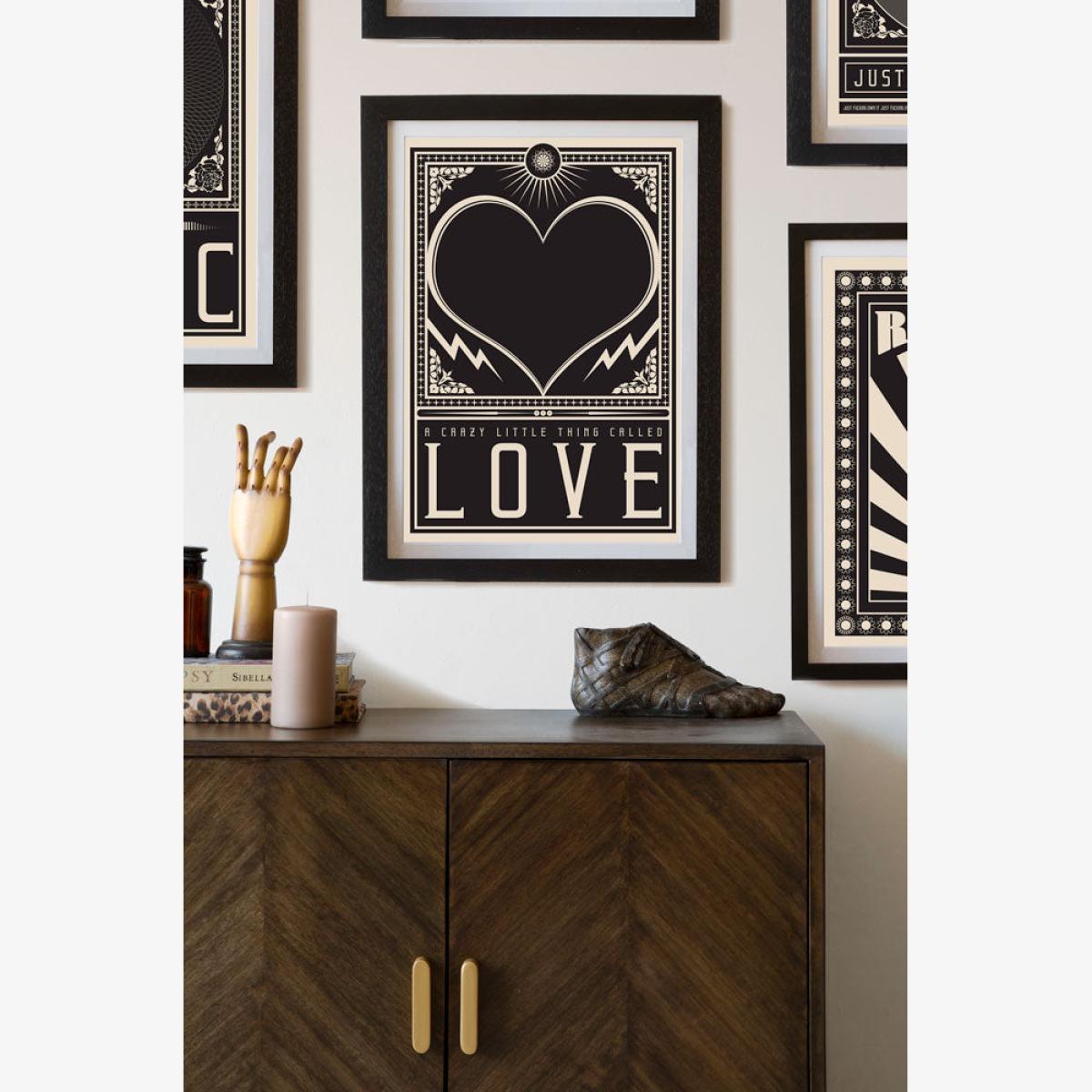 Unframed Crazy Little Thing Called Love Art Print – image 1