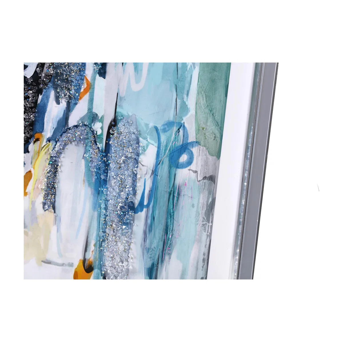 Cobalt Abstract Modern Art - Blue