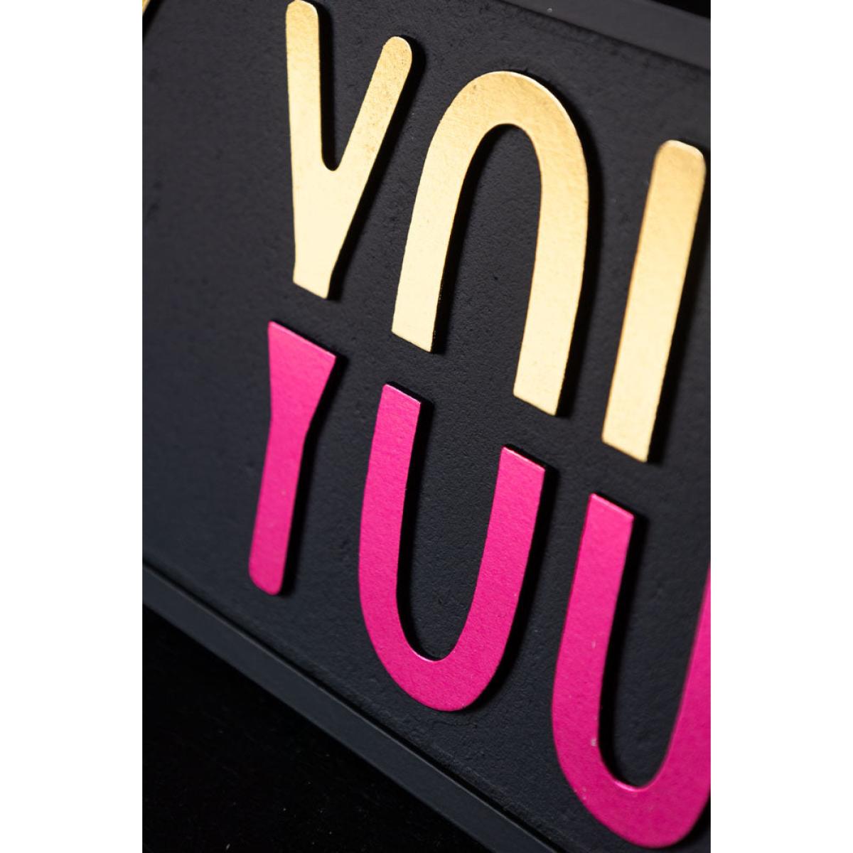Fuck vs Love You Wall Sign – image 4