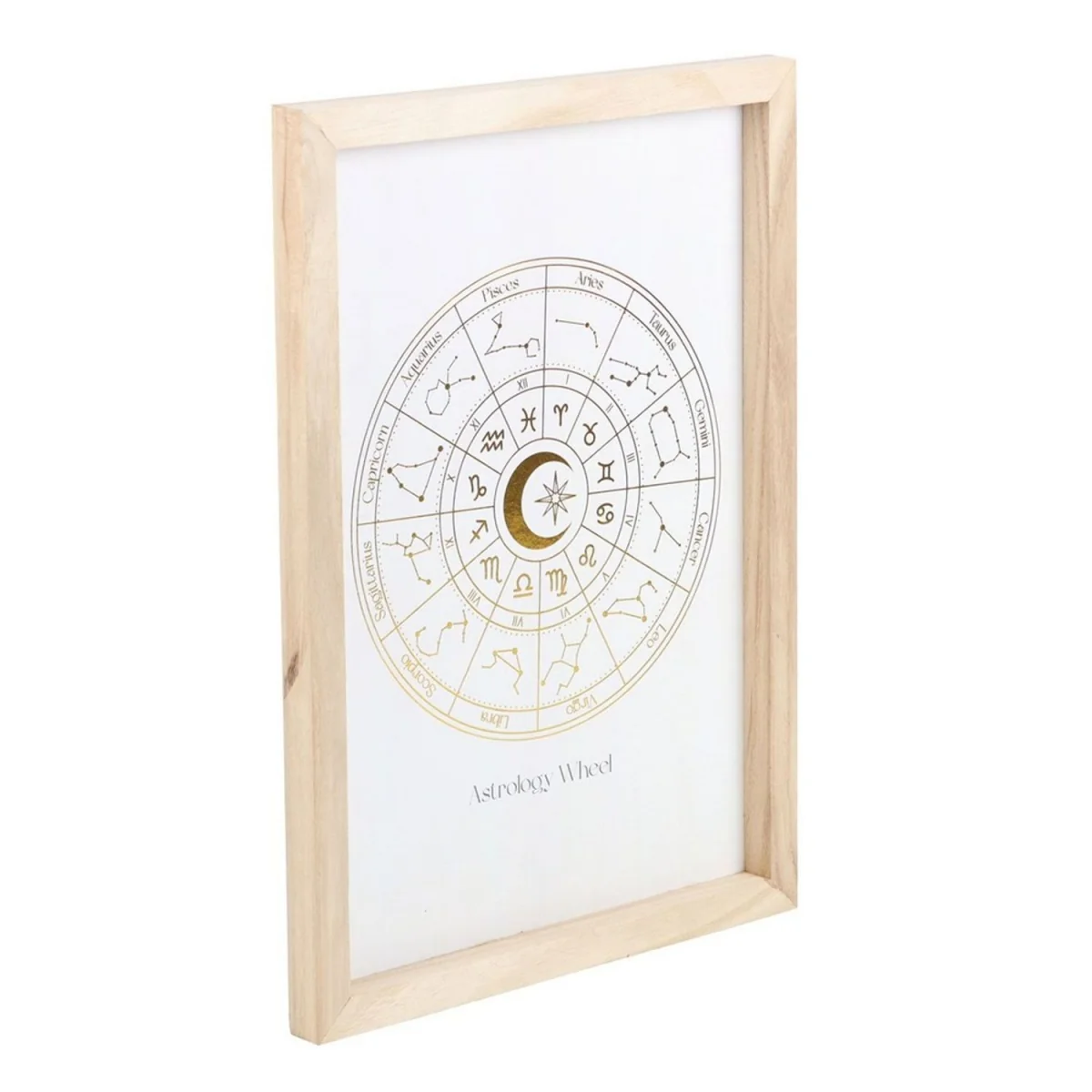 Something Different Astrology Wheel Framed Print - Black – image 3