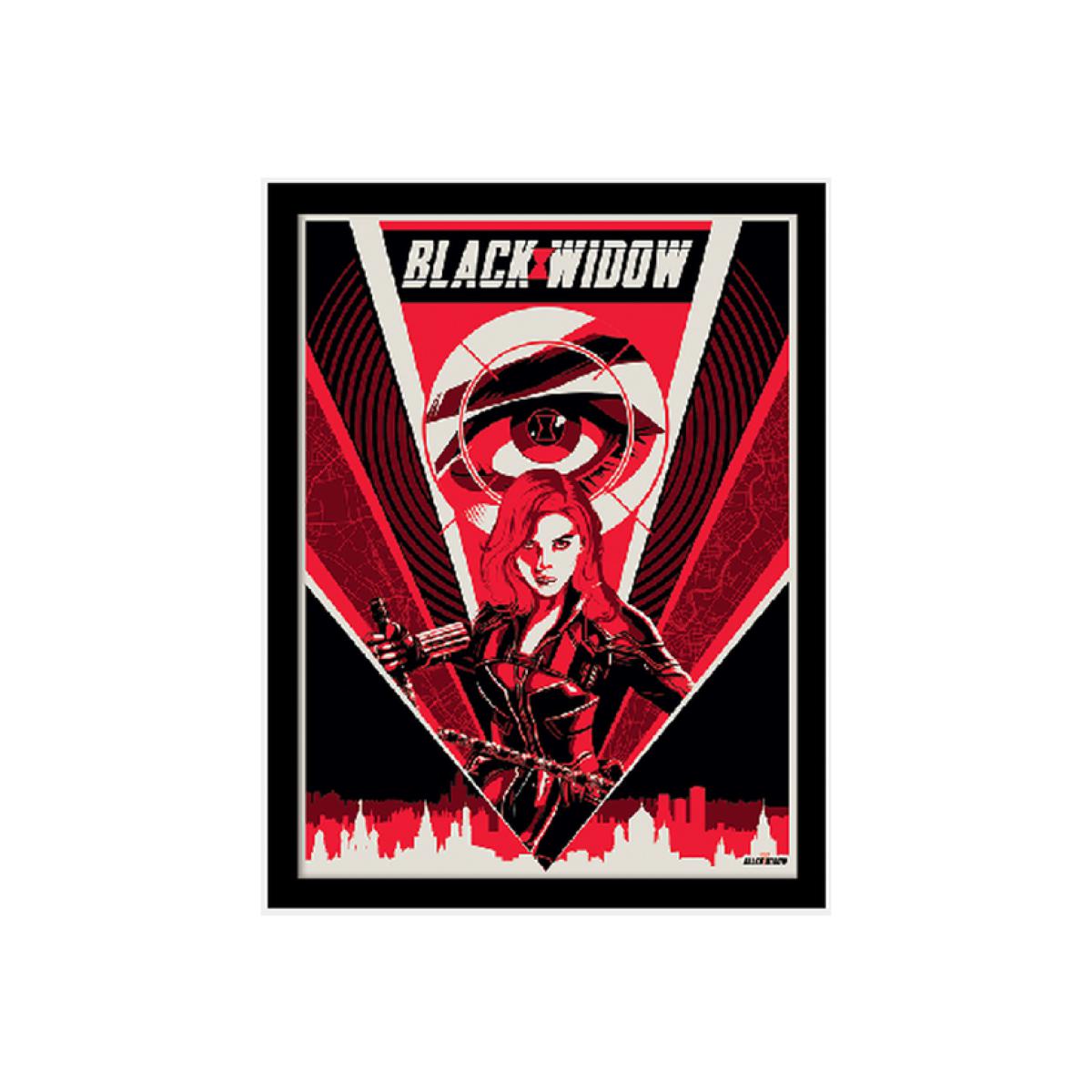 Black Widow (Red Eye) Framed Print – image 1