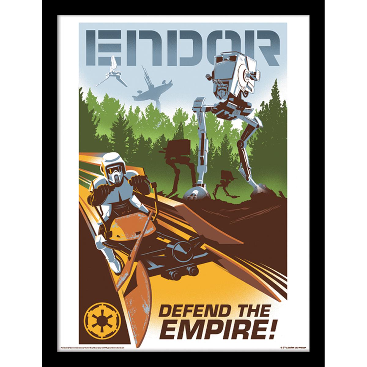 Star Wars (Endor) Framed Print – image 2