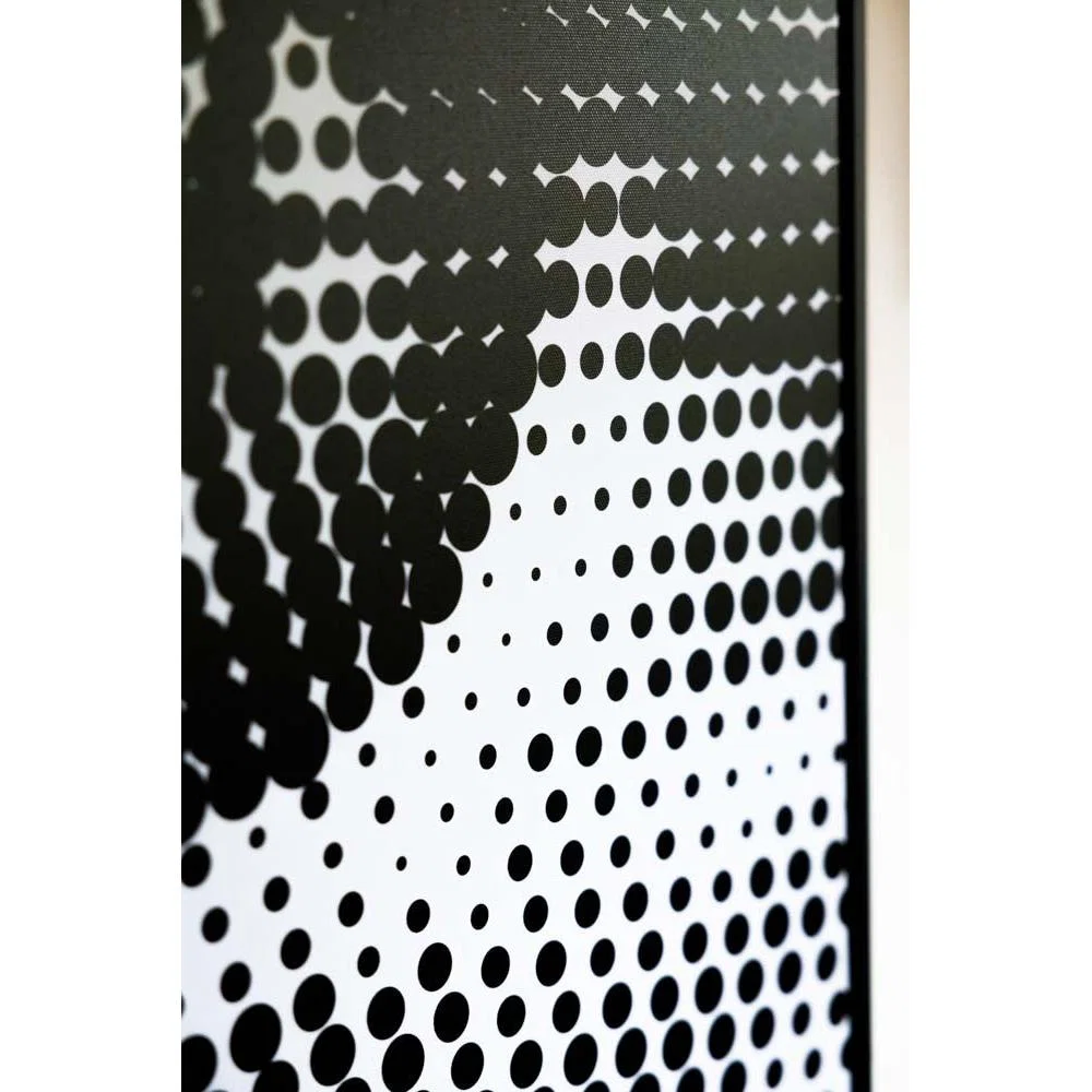 All Seeing Eye Black & White Canvas – image 5