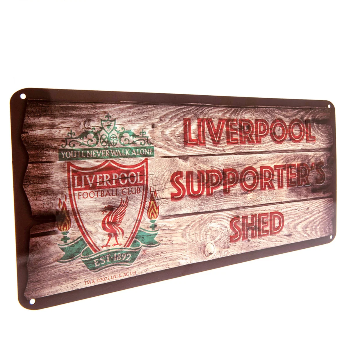Liverpool FC Supporters Shed Plaque - Brown – image 2