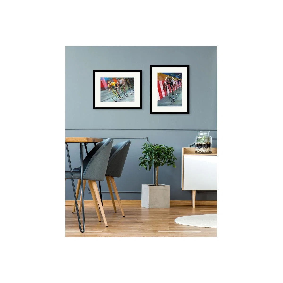 Andy Farr Vainqueur Cycling Framed Art – image 1
