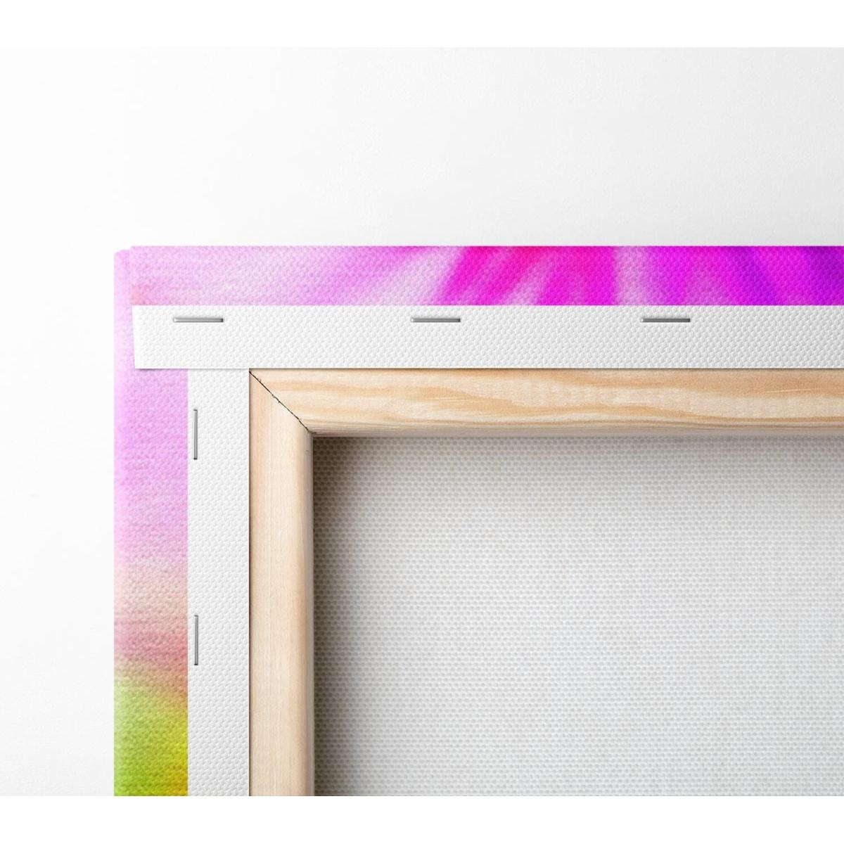 Tie Dye Canvas Print Wall Art - Yellow / 81.28cm – image 2