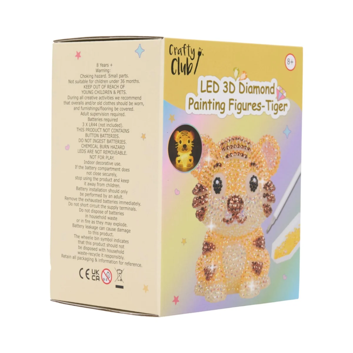 LED 3D Diamond Painting Figure Kit – image 3