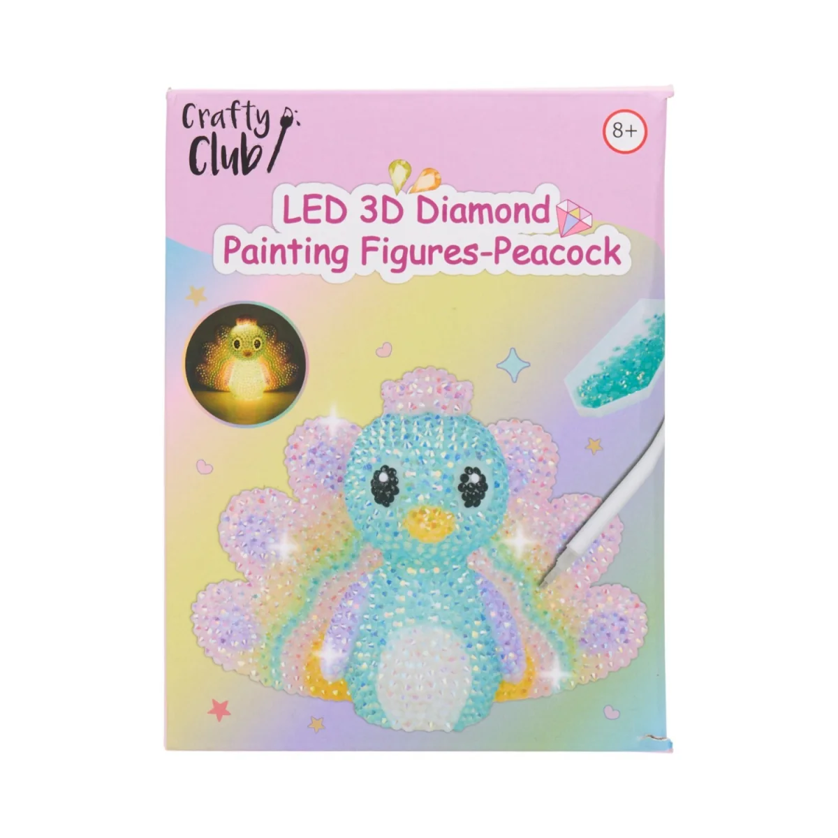 LED 3D Diamond Painting Figure Kit – image 6