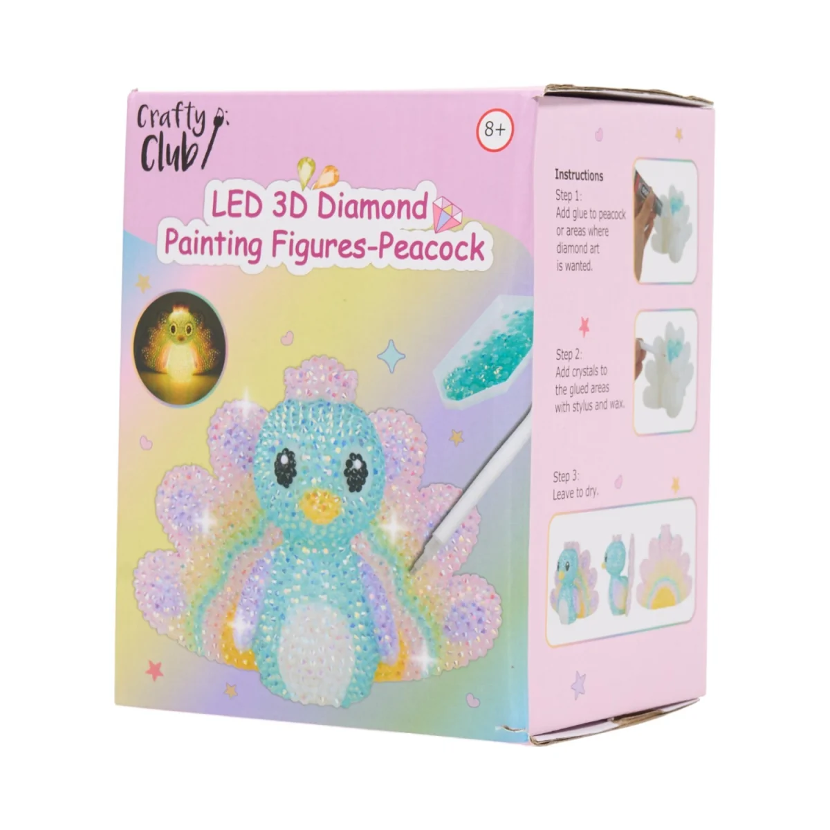 LED 3D Diamond Painting Figure Kit – image 9