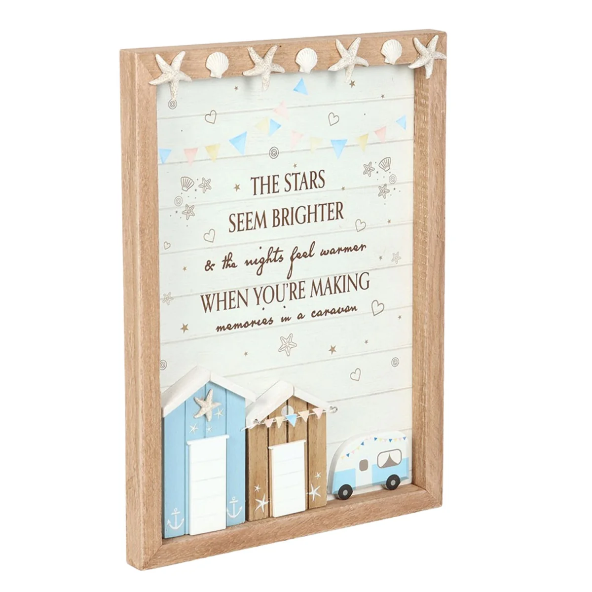 Something Different The Stars Seem Brighter Caravan Plaque - Multicoloured – image 2