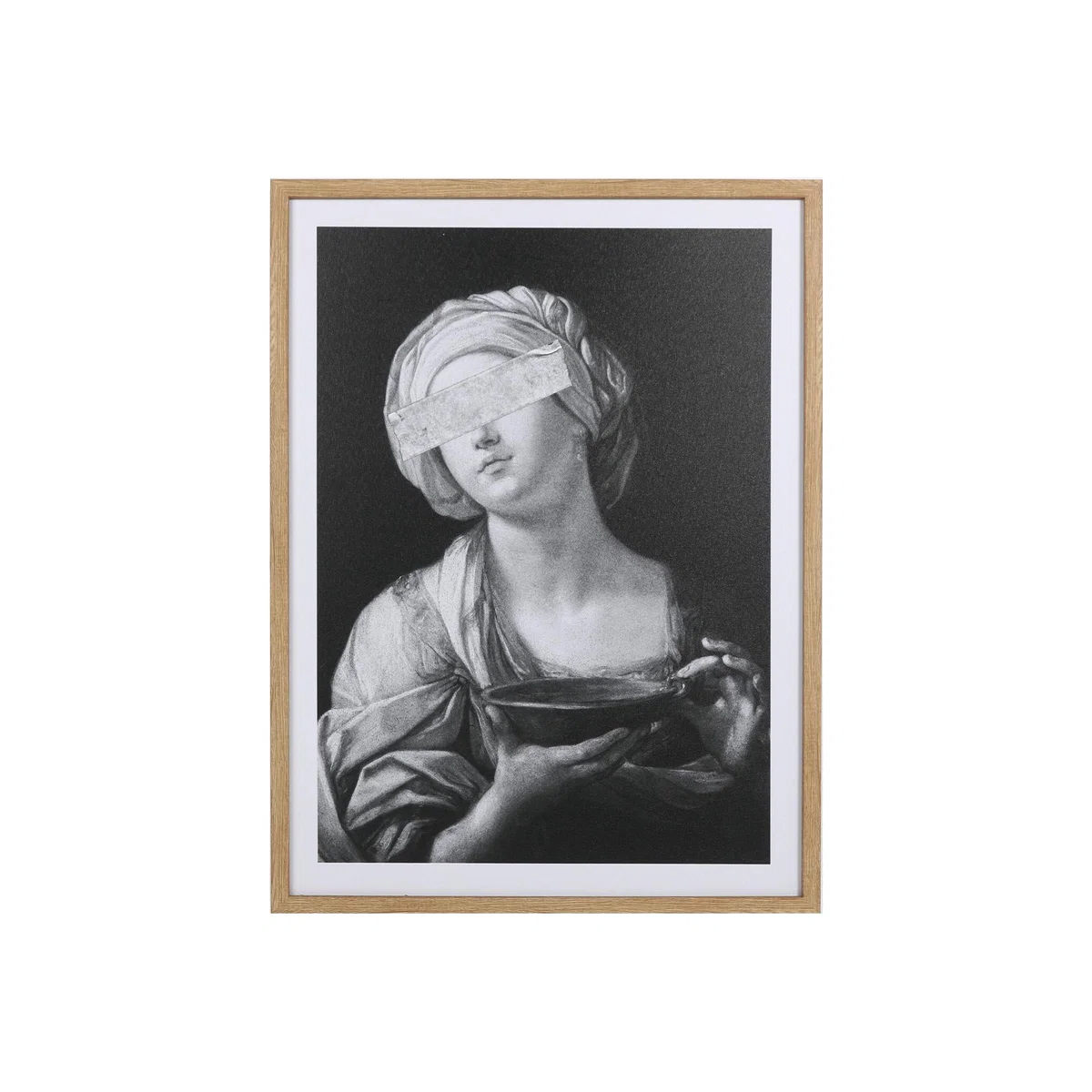 Modernised Regency Women Framed Canvas - Black – image 1