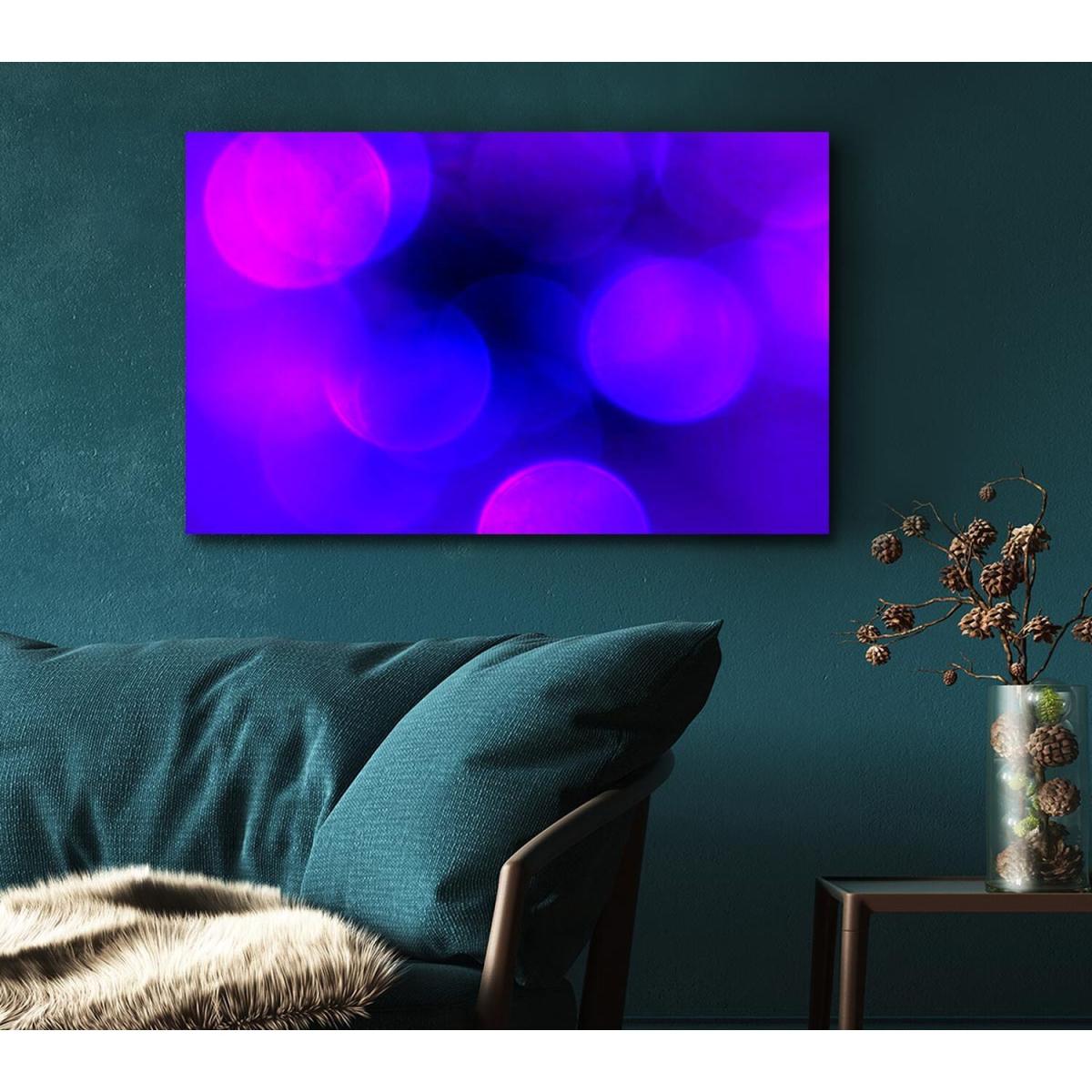 Cerise Blues Canvas Print Wall Art - Yellow / 50.8cm – image 5
