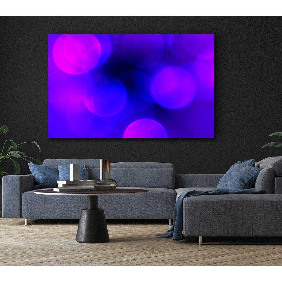 Cerise Blues Canvas Print Wall Art - Yellow / 50.8cm – image 6