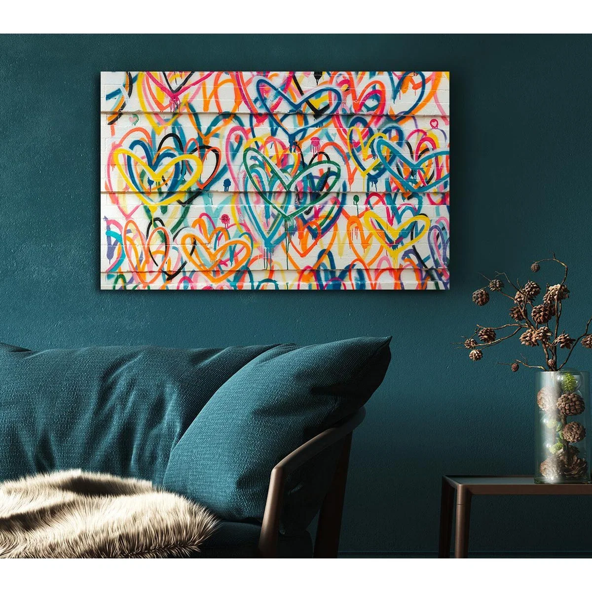 Colour Spectrum Hearts - 50.8cm – image 5