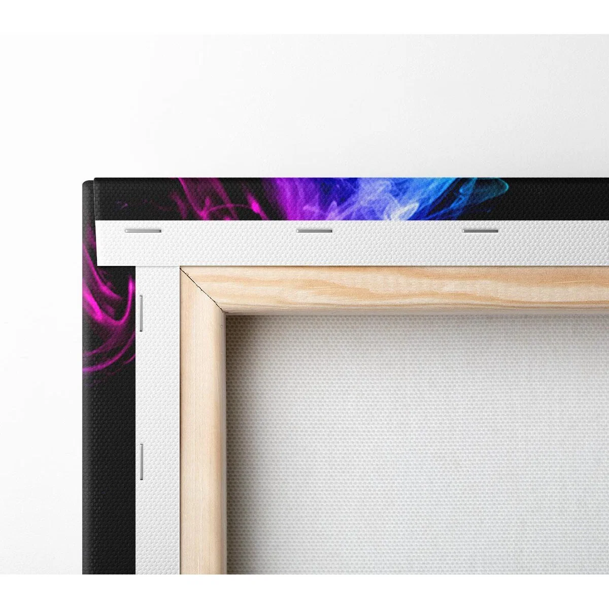 Colorful Smoke 2 Canvas Print Wall Art - Yellow / 81.28cm – image 3