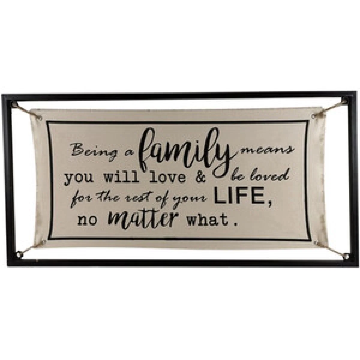 Family Love Fabric Wall Art – image 3