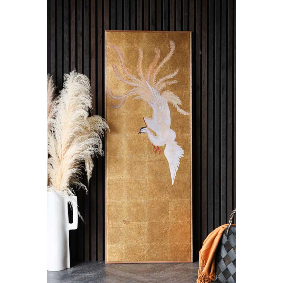 Spectacular Gold Bird Wall Art – image 3