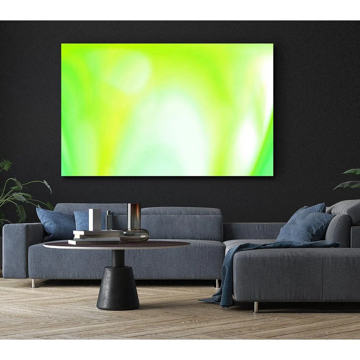 Lime Infusion Canvas Print Wall Art - Yellow / 81.28cm – image 6