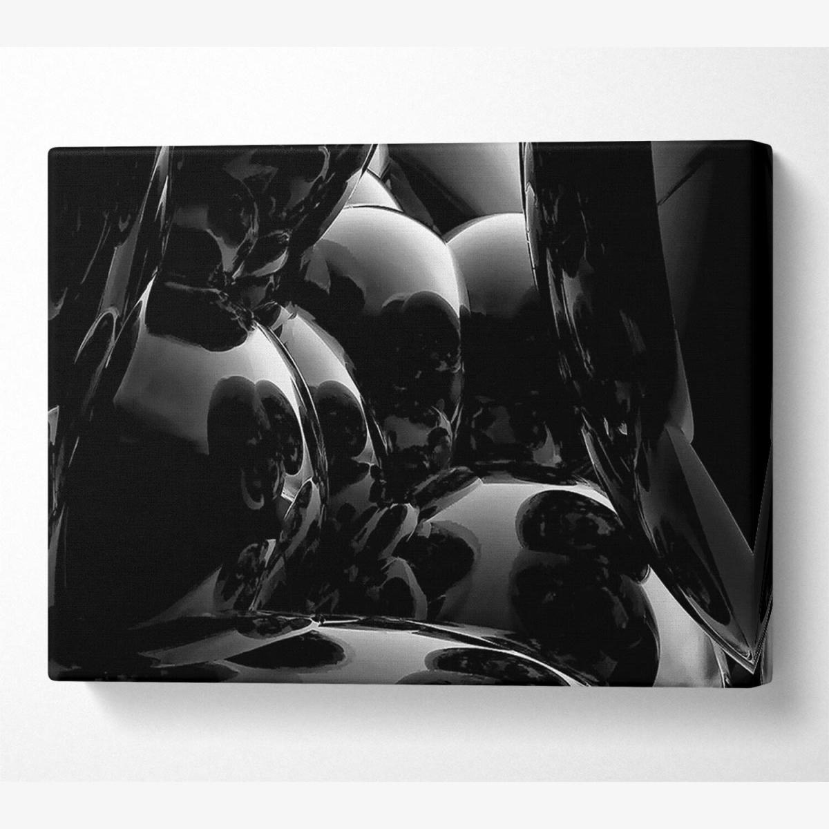 Bamboozled Balls Canvas Print Wall Art - Yellow / 50.8cm – image 1