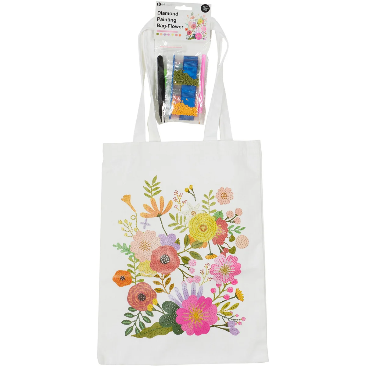 Bee or Flower Diamond Painting Bag – image 5