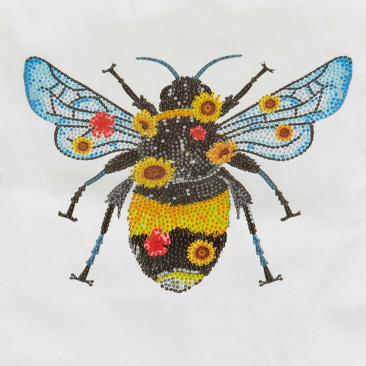 Bee or Flower Diamond Painting Bag – image 10