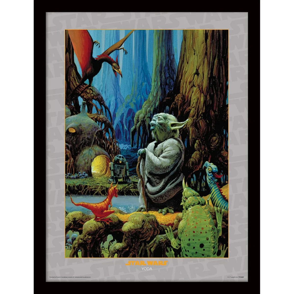 Star Wars (Yoda) Framed Print – image 2