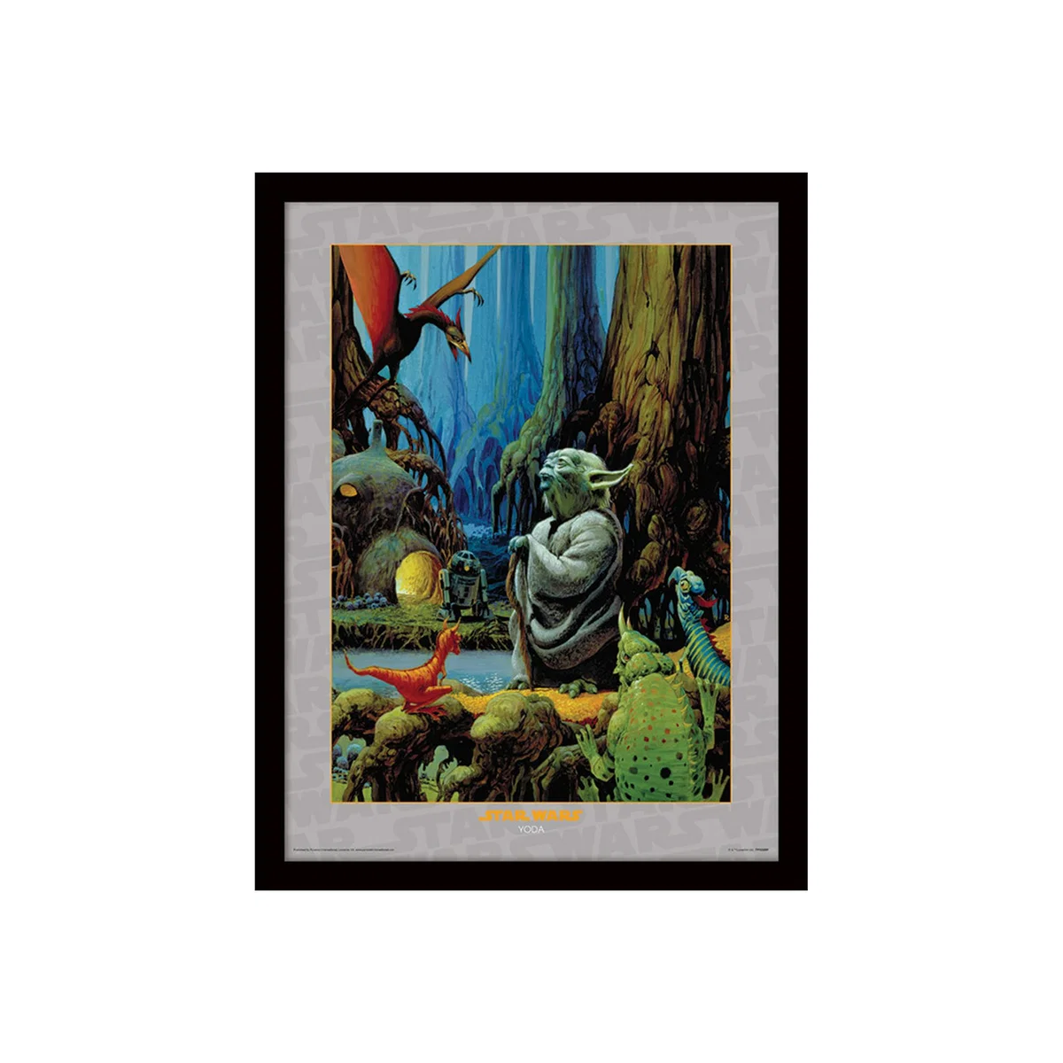 Star Wars (Yoda) Framed Print – image 1