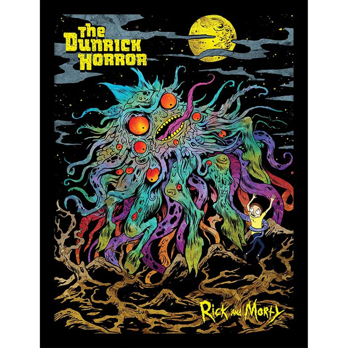 Rick and Morty (The Dunrick Horror) Framed Print – image 2