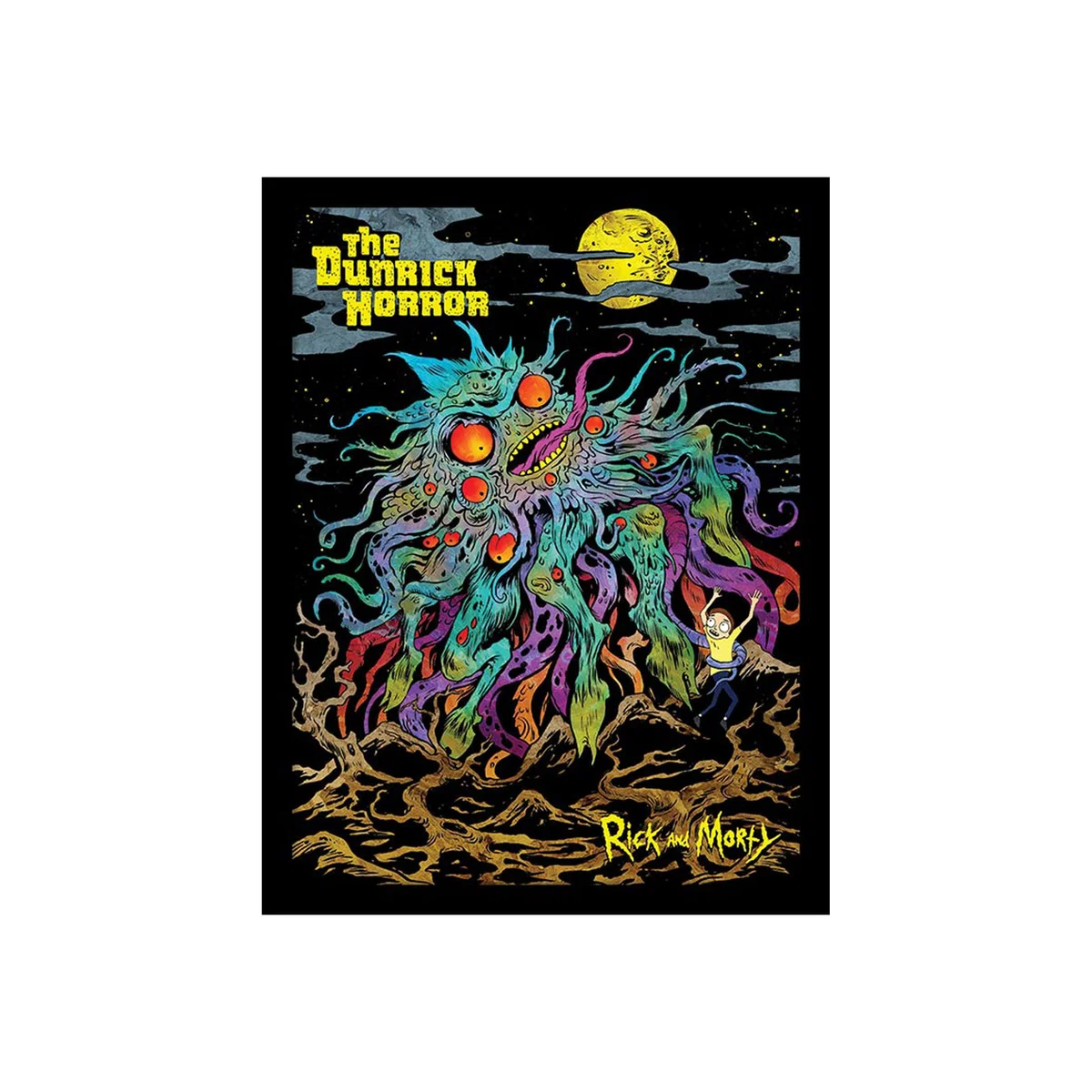 Rick and Morty (The Dunrick Horror) Framed Print – image 1