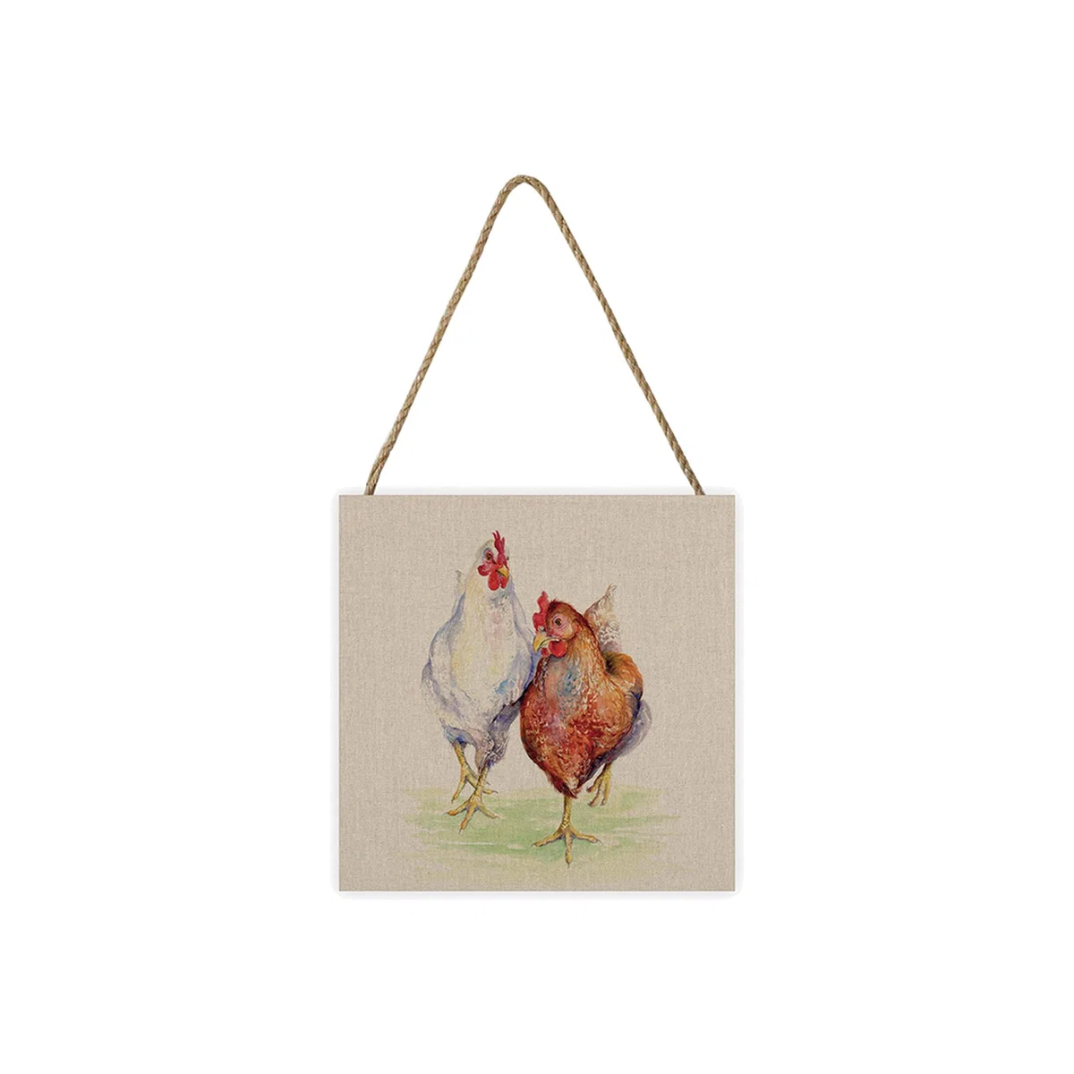 Jane Bannon (Ethel Mabel) Wooden Block - White – image 1