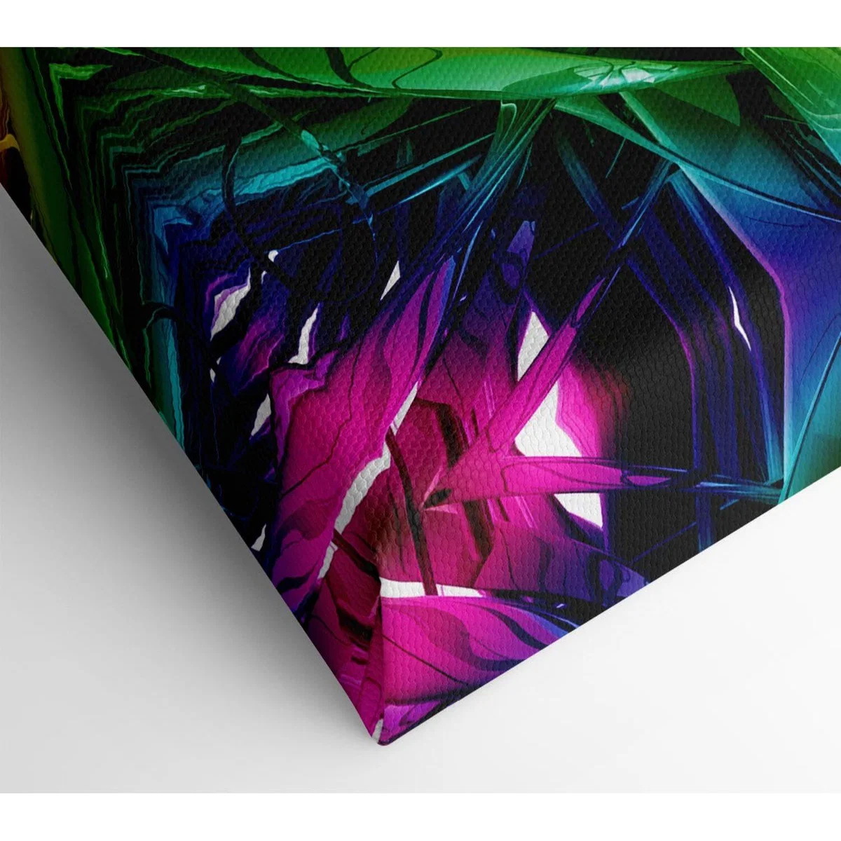 Rainbow Maze Canvas Print Wall Art - Yellow / 35.56cm – image 2