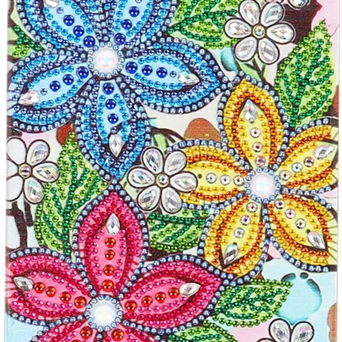 Diamond Painting Art Flower Notebook Kit - Multi – image 5
