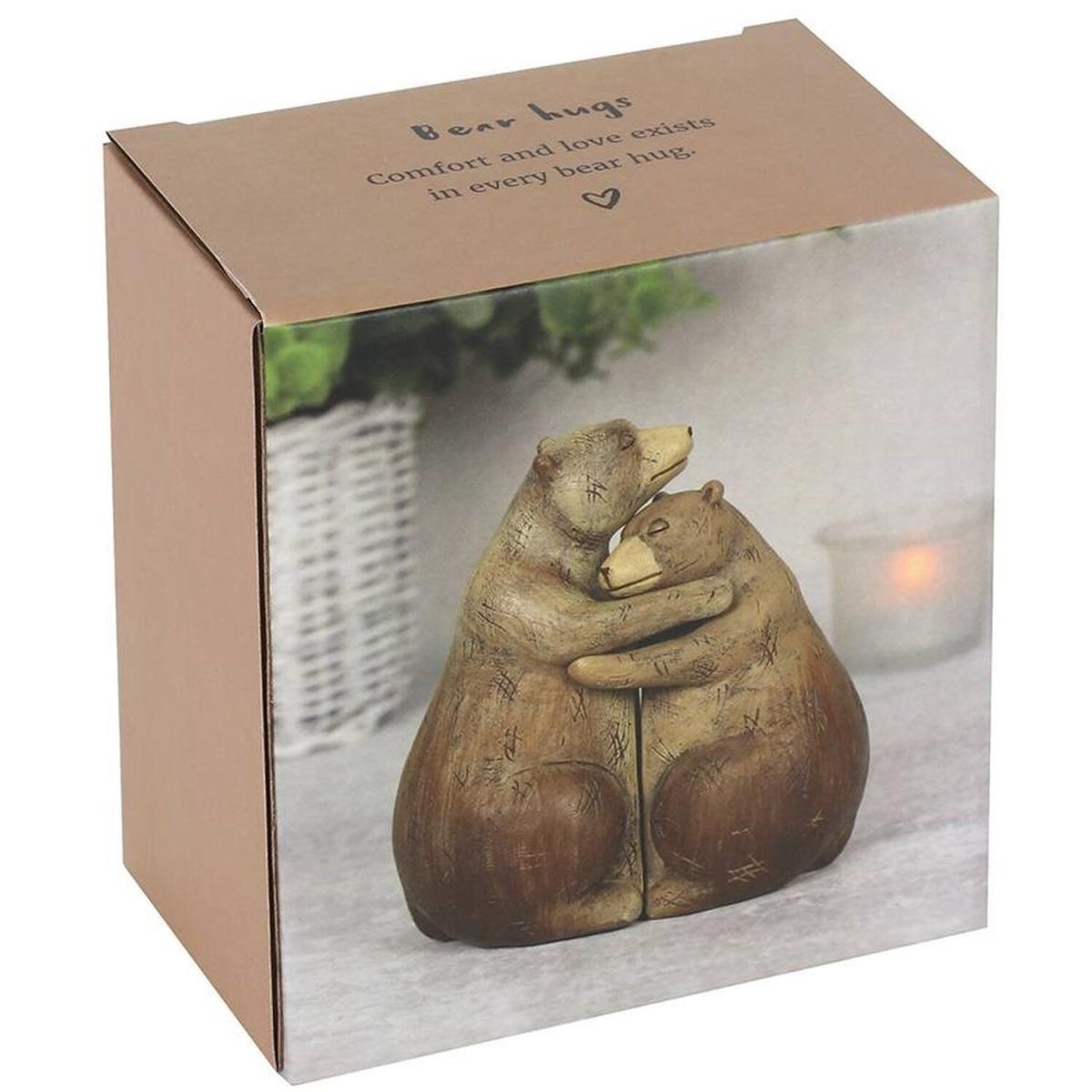 Mini Bear Hug Couple Ornament - Brown – image 4