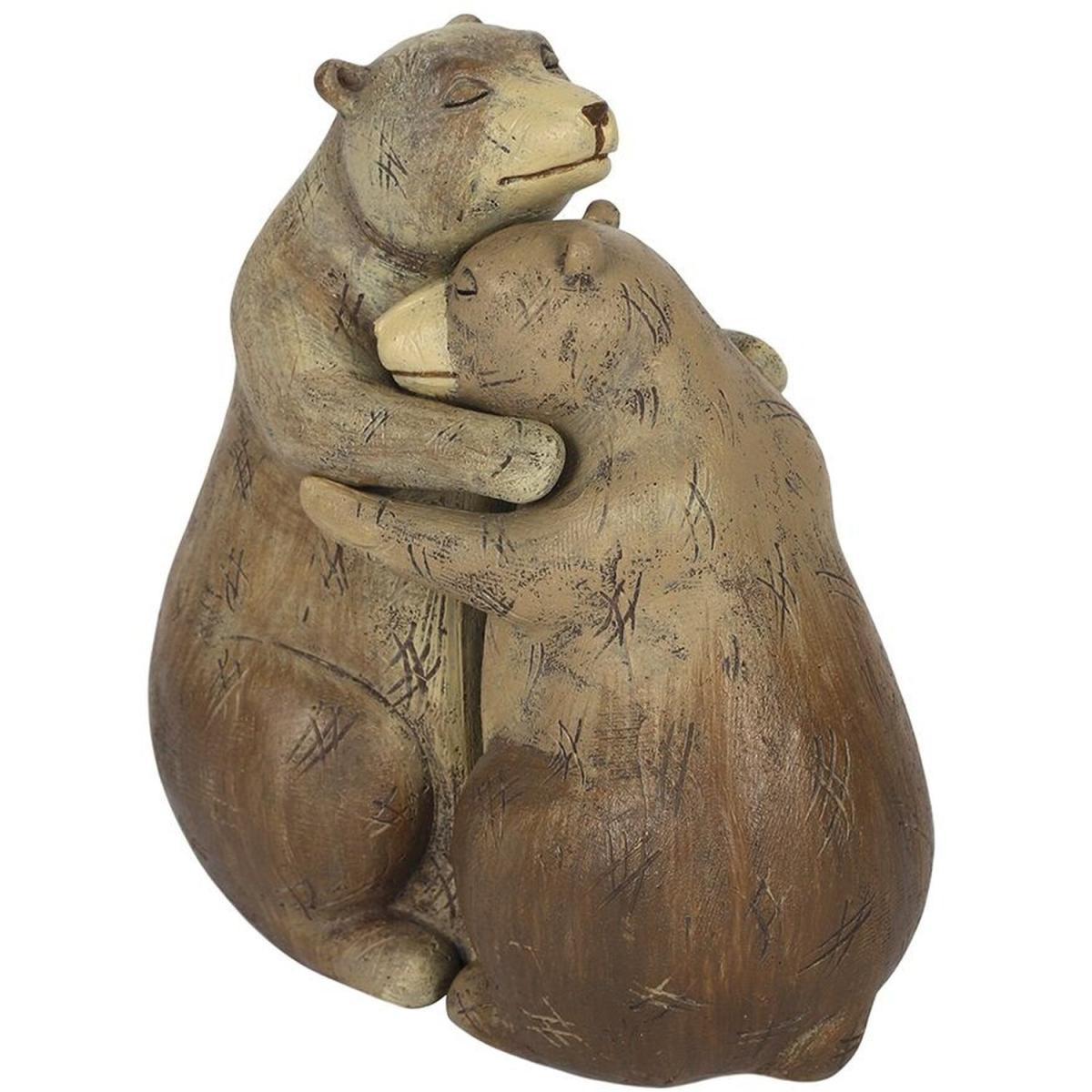 Mini Bear Hug Couple Ornament - Brown – image 5